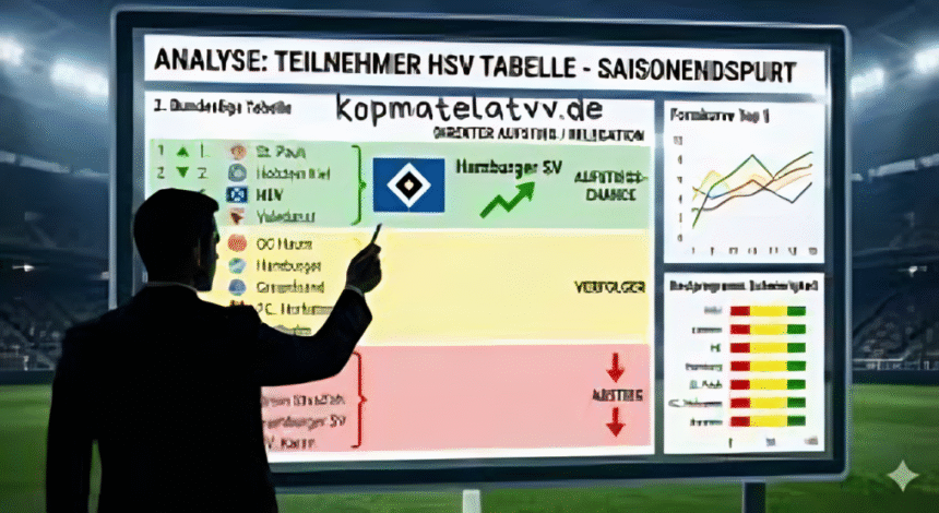 Teilnehmer: HSV Tabelle